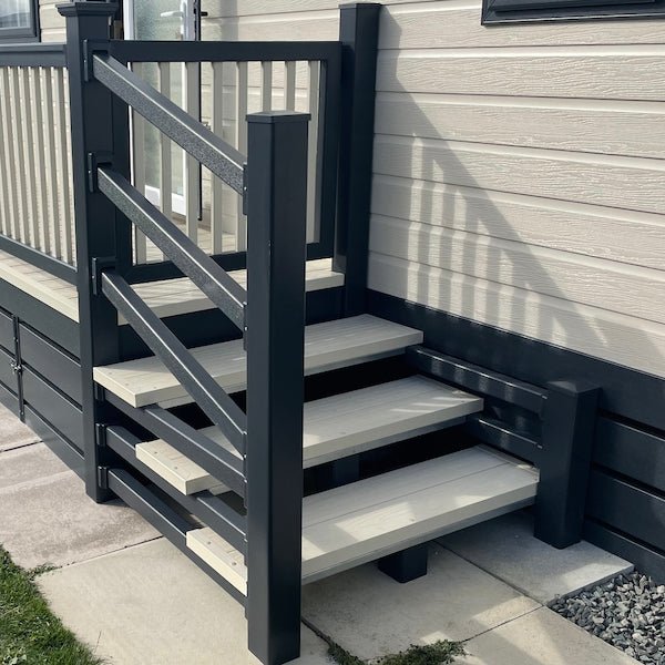 18’ x 3’ 10” Walkway with Steps and Gate - Image 2