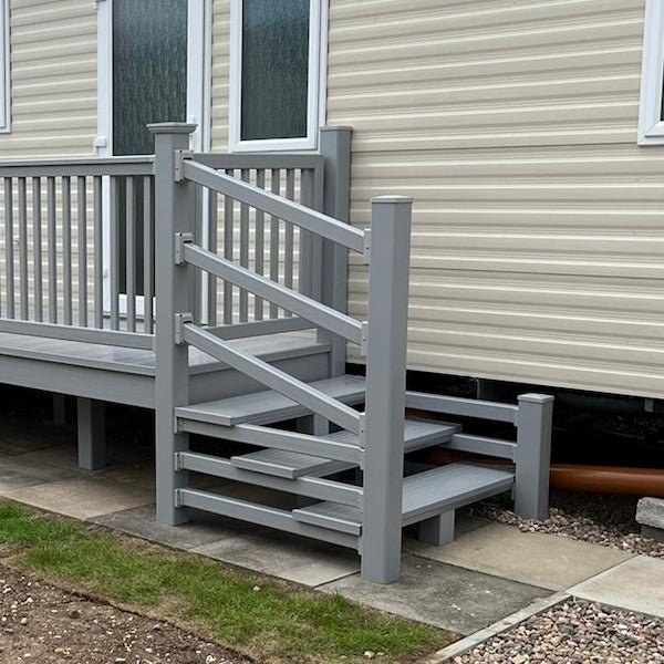 6' x 3' Entry Platform with Steps