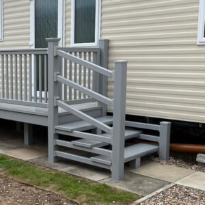 8' x 3' Entry Platform with Steps