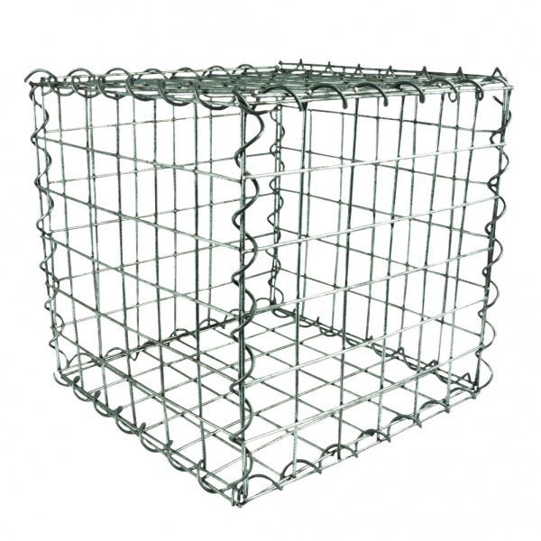 Galvanised Gabion - 1.5 x 1 x 1m - 3" x 3" Mesh - 3mm Wire - Image 3