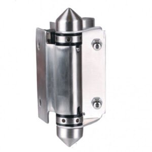 Self Closing Hinge Glass to Square Post Suits 8 - 10mm glass (Pair)