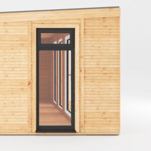 Additional Fully Glazed with Top Opening UPVC Window - Anthracite